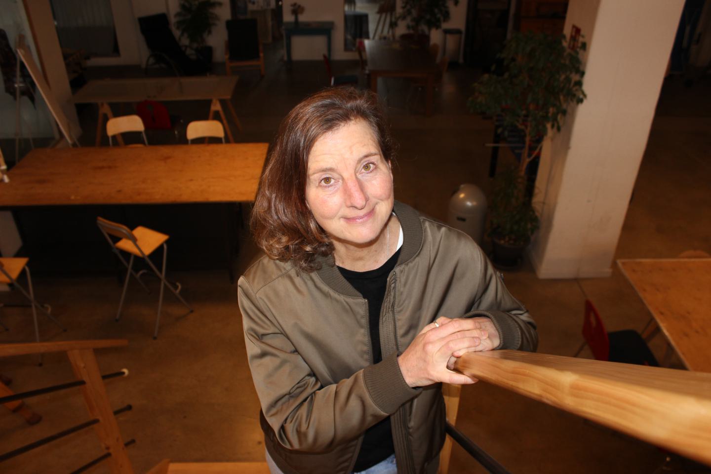 Von hier unten an die vorderste Front